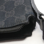 Gucci Shoulder Bag GG Canvas Black — view 8