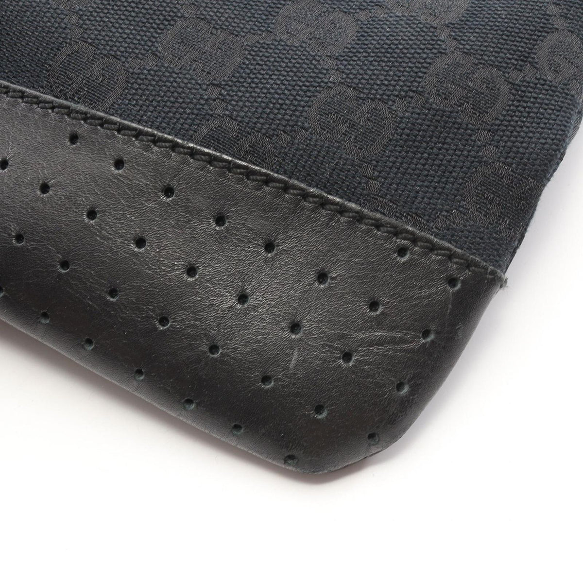 Gucci Shoulder Bag GG Canvas Black — view 6