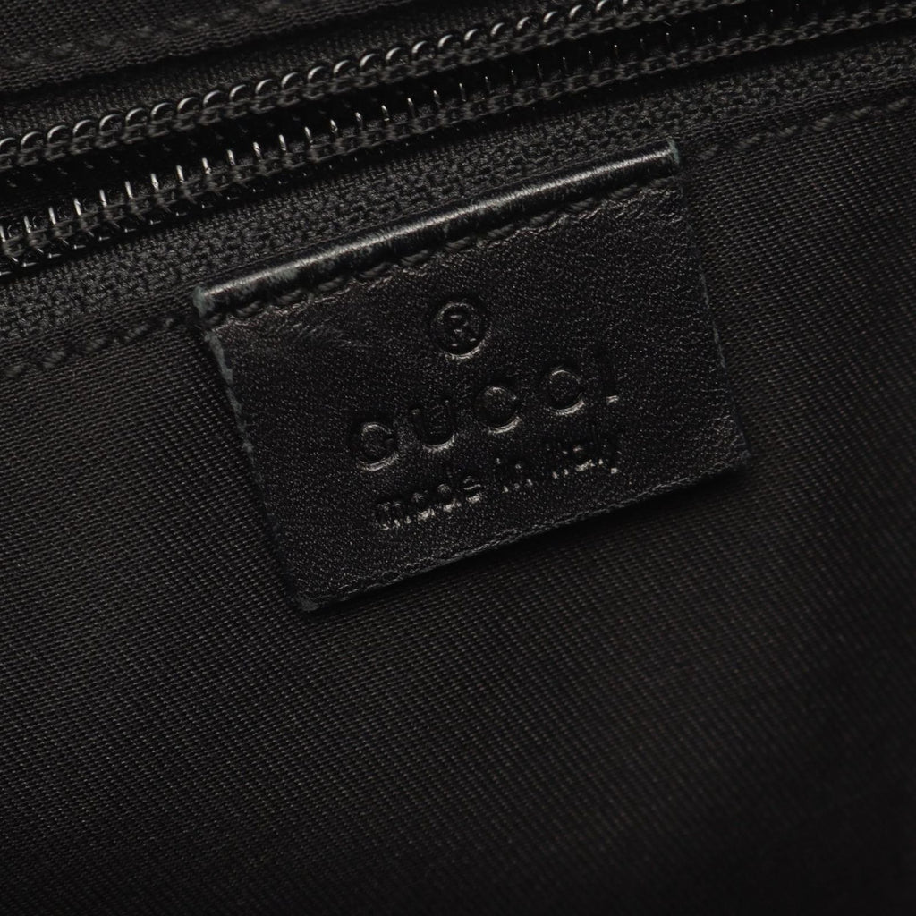 Gucci Shoulder Bag GG Canvas Black — view 4