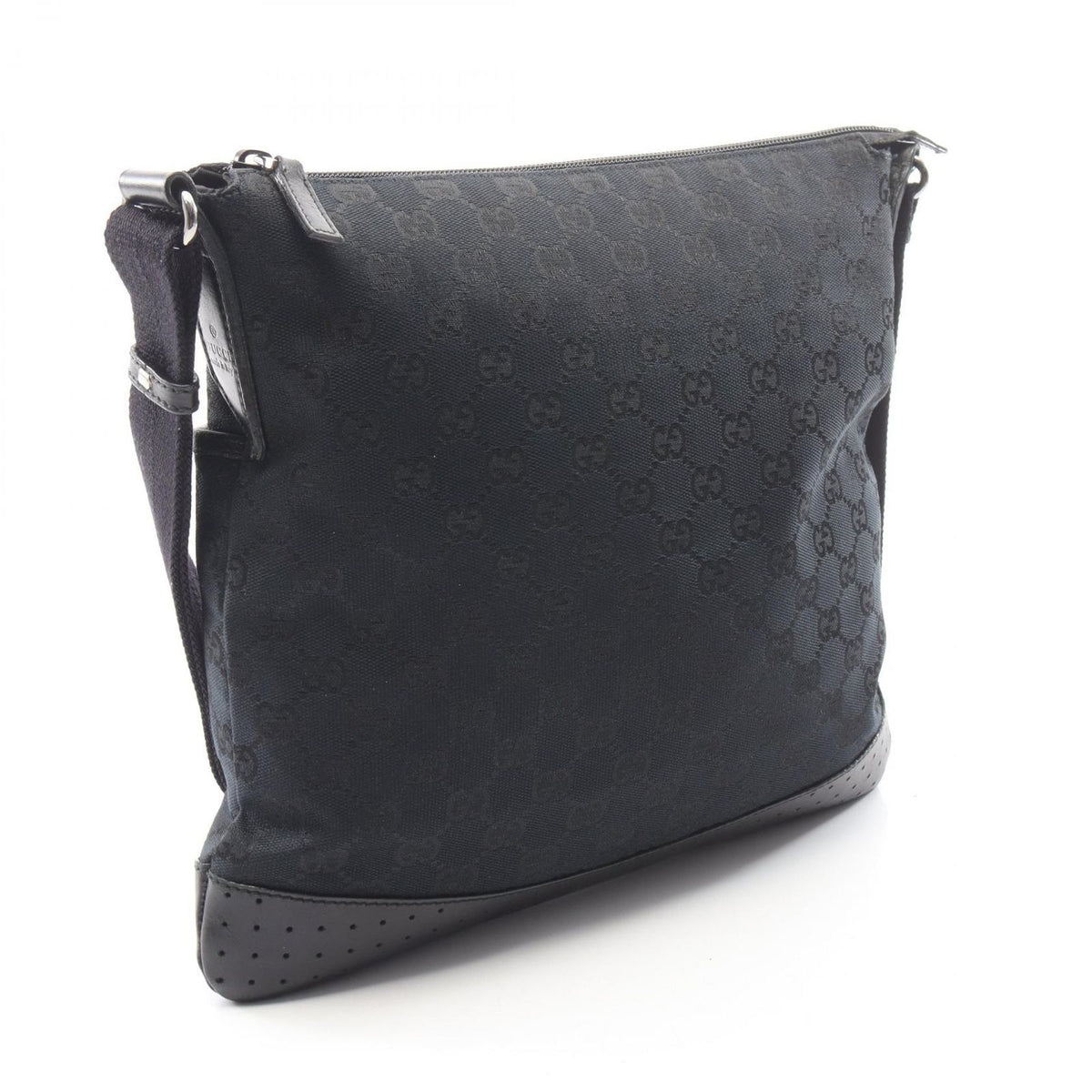 Gucci Shoulder Bag GG Canvas Black — view 2