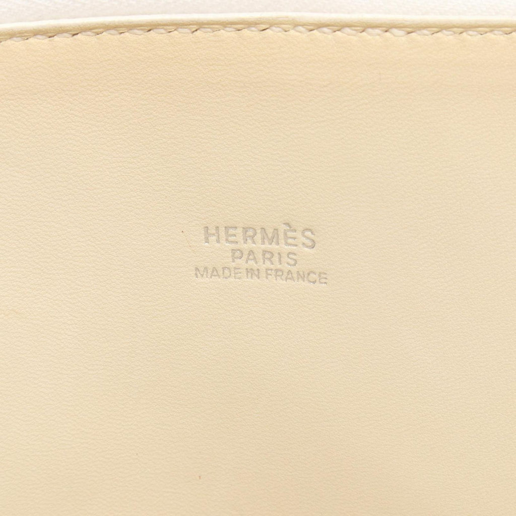 Hermes Handbag Bolide 31 2-Way White Leather — view 4