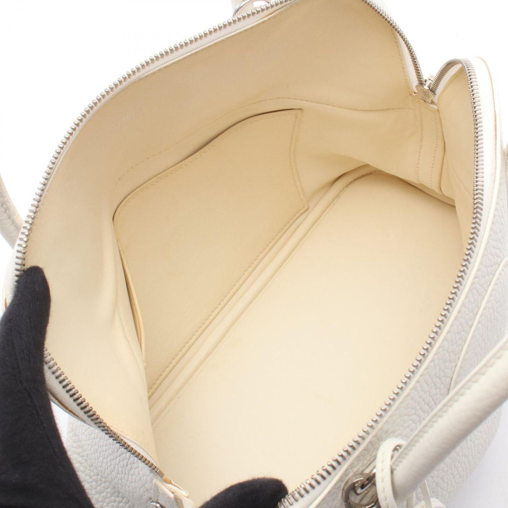 Hermes Handbag Bolide 31 2-Way White Leather — view 3