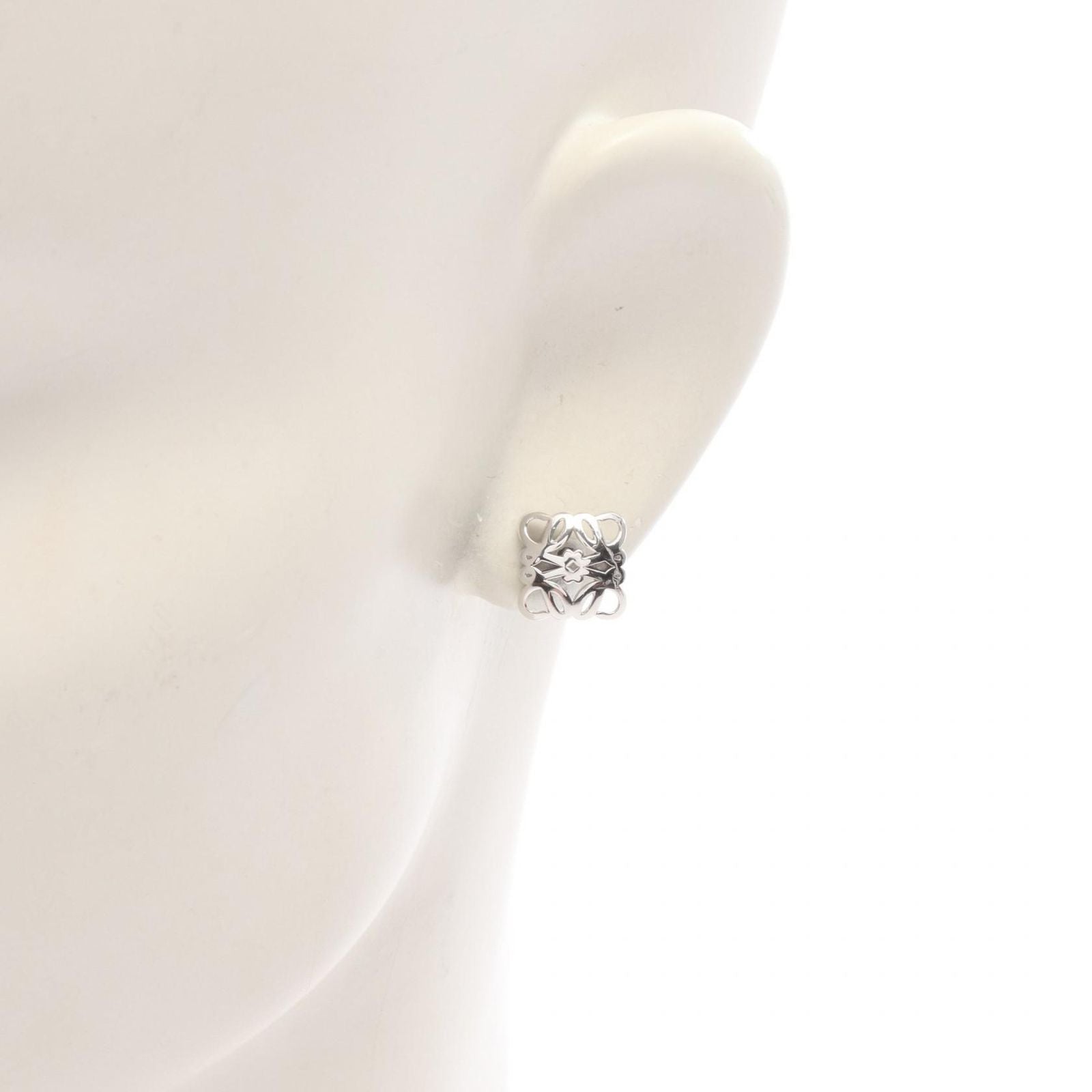 Loewe Single Earring Anagram 925 Sterling Silver — view 4