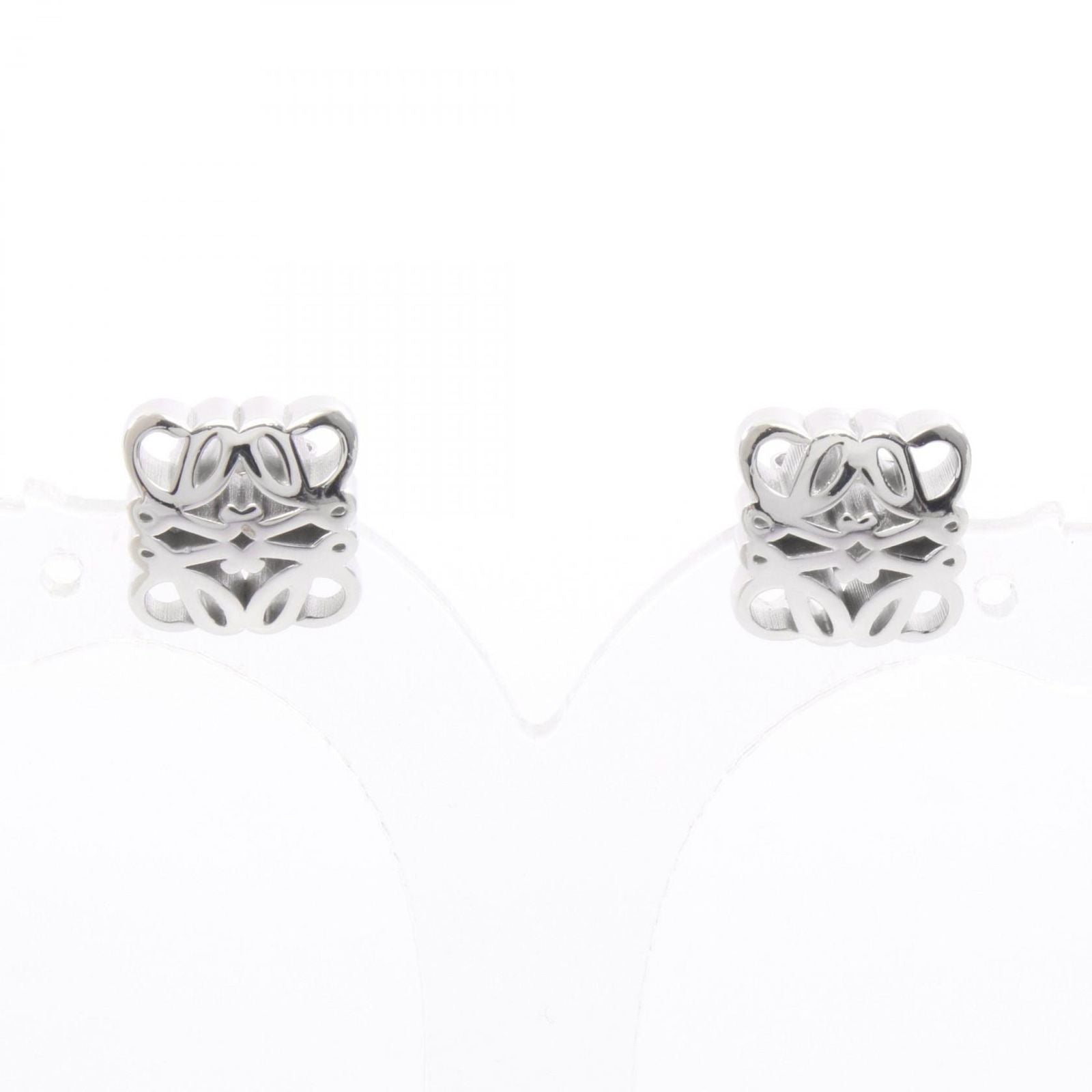 Loewe Single Earring Anagram 925 Sterling Silver