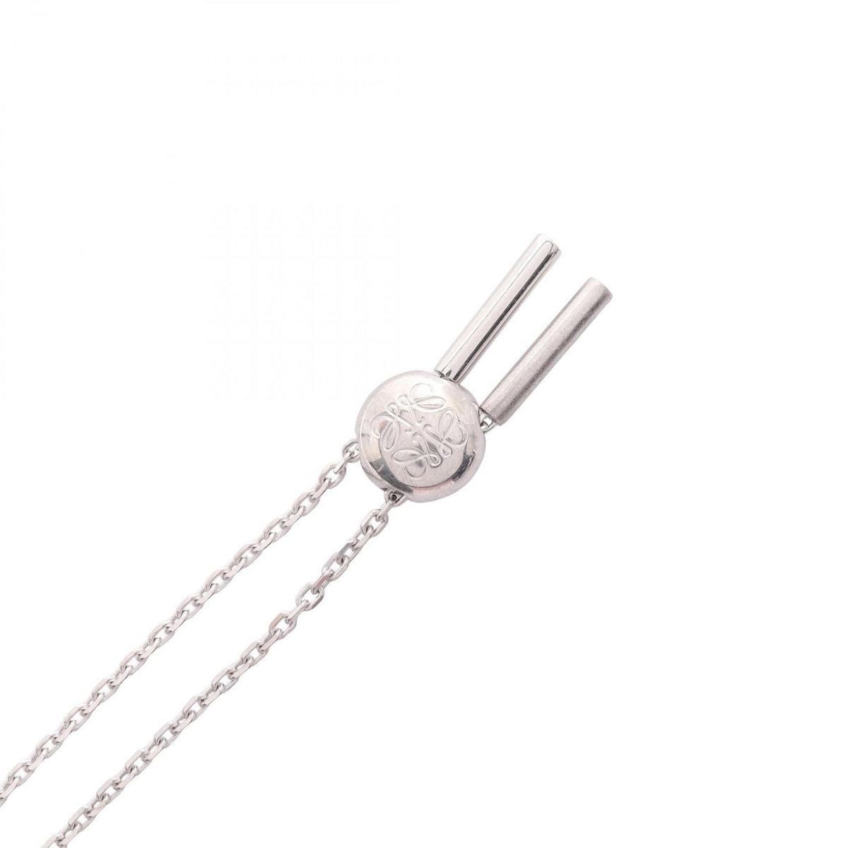 Loewe Necklace Anagram Bombe Stainless Steel — view 4