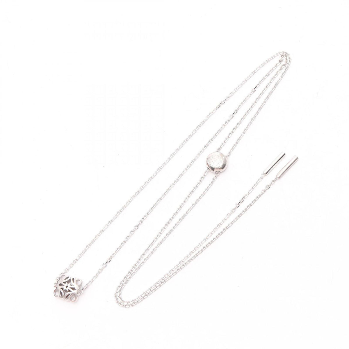 Loewe Necklace Anagram Bombe Stainless Steel — view 2