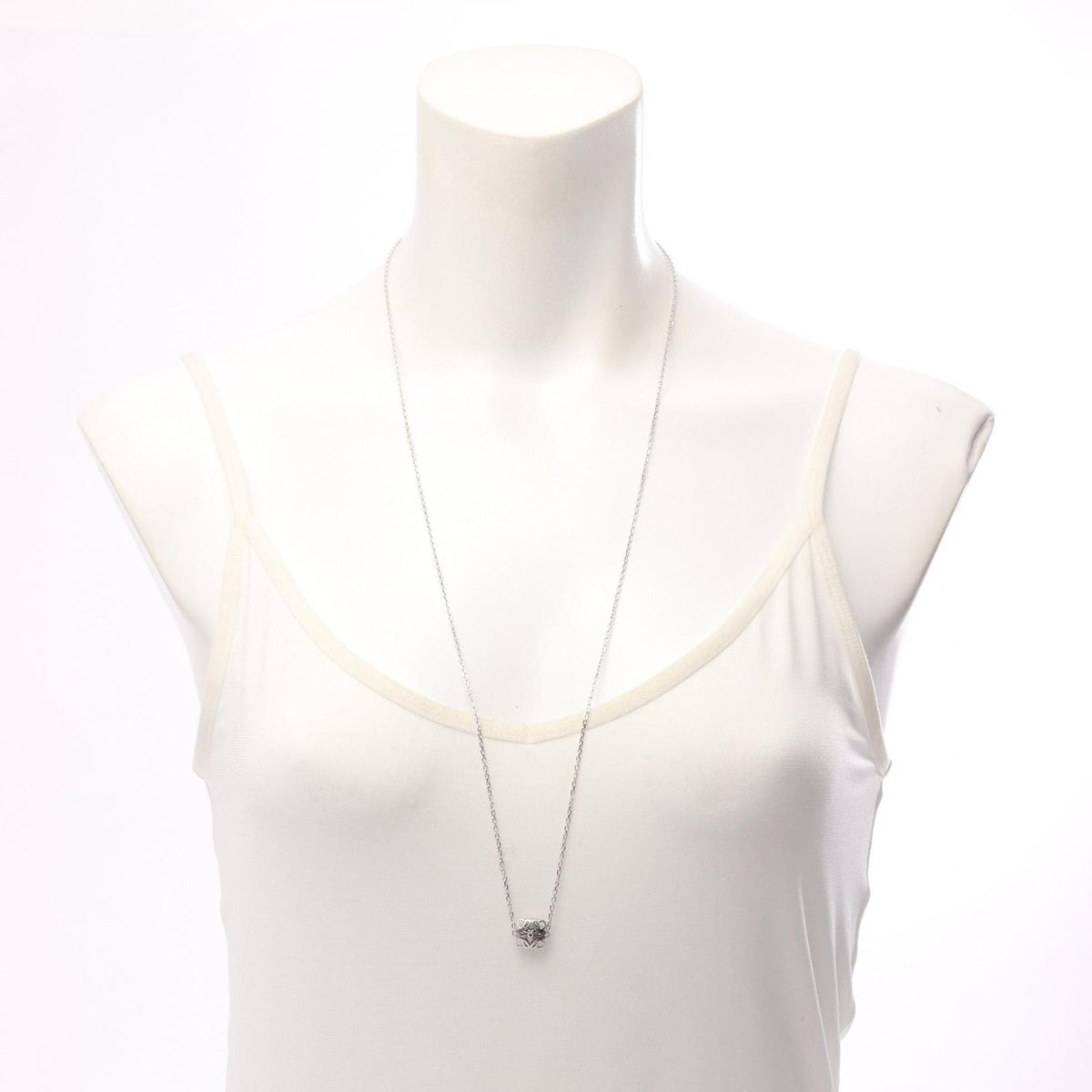 Loewe Necklace Anagram Bombe Stainless Steel — view 5