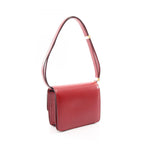 Celine Shoulder Bag Classic Box Small Red Leather Mini — view 2