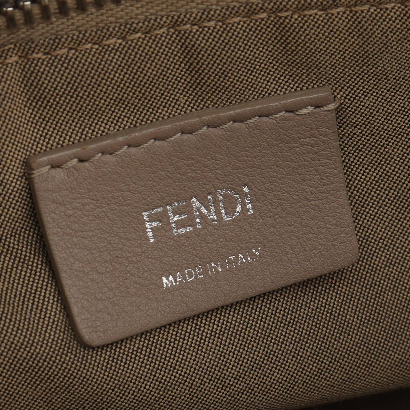 Fendi Handbag by the Way Medium 2-Way Gray Leather — view 4