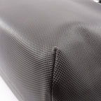 Bottega Veneta Tote Bag Marco Polo Intreccio Jet Dark Brown Canvas Leather — view 5