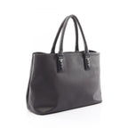 Bottega Veneta Tote Bag Marco Polo Intreccio Jet Dark Brown Canvas Leather — view 2