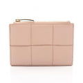 Bottega Veneta Coin Case Cassette Card Pink Leather