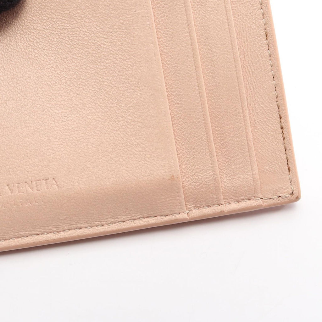Bottega Veneta Coin Case Cassette Card Pink Leather — view 8