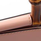 Gucci Nymphaea Bamboo 2-Way Pink Leather Shoulder Bag — view 5