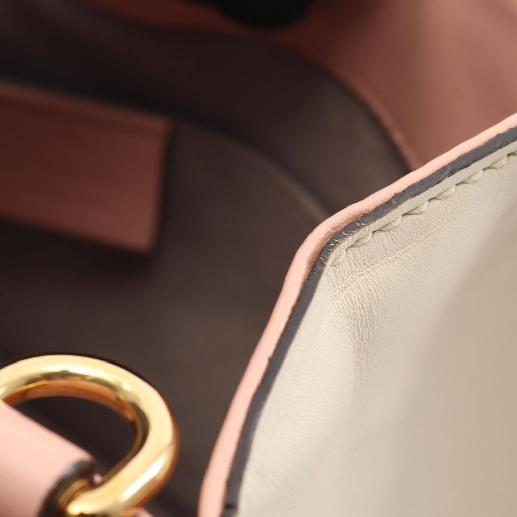 Gucci Nymphaea Bamboo 2-Way Pink Leather Shoulder Bag — view 7