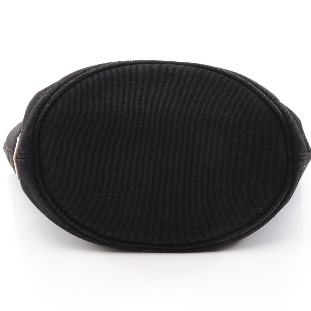 Prada Tote Bag Canapa Black Canvas — view 6