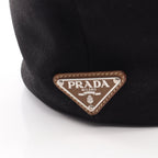 Prada Tote Bag Canapa Black Canvas — view 5