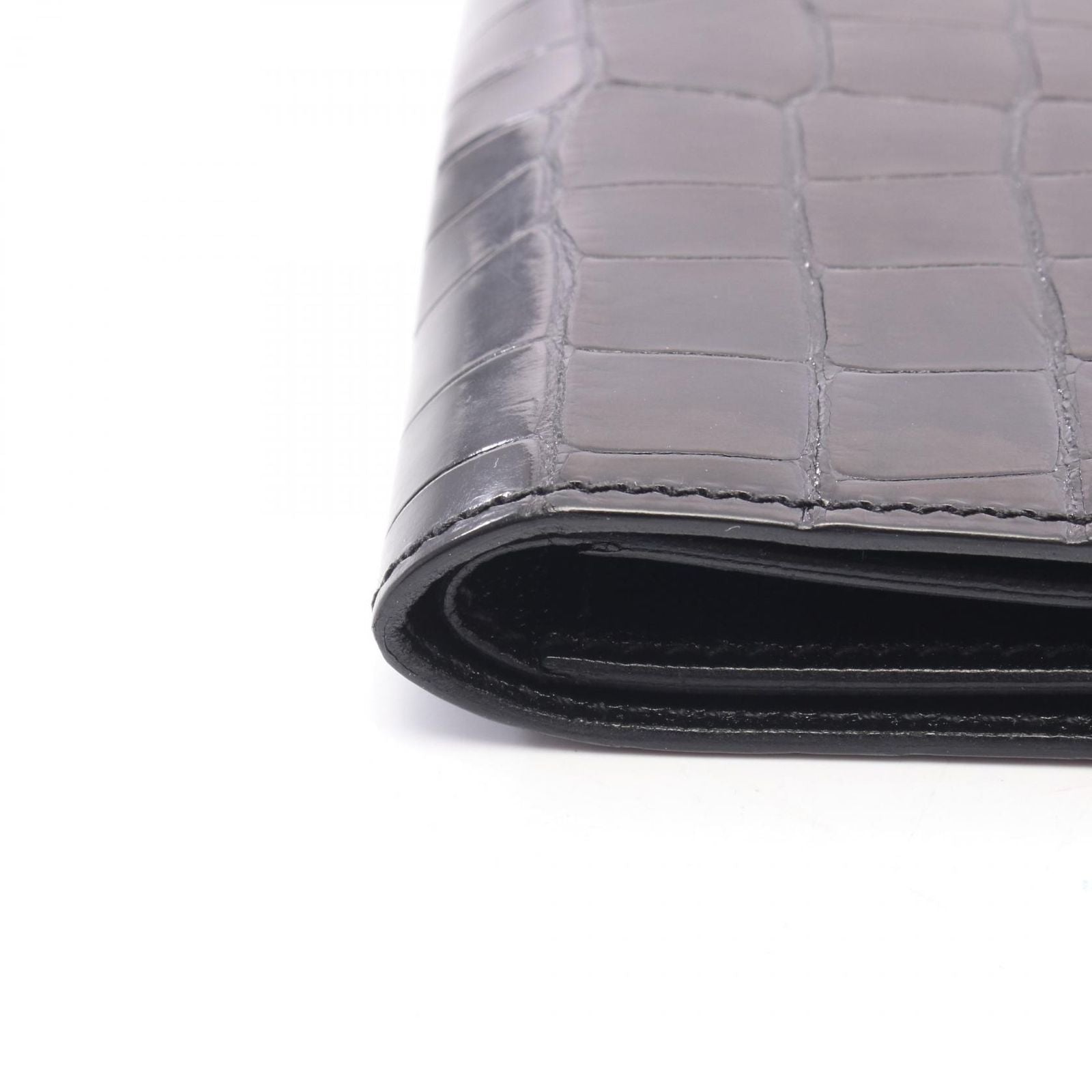 Hermes Bifold Wallet Citizen Twill Compact Black — view 7