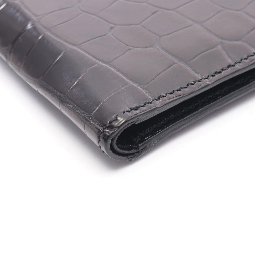 Hermes Bifold Wallet Citizen Twill Compact Black — view 6