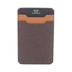 Hermes Card Case City Ebene Gold Black