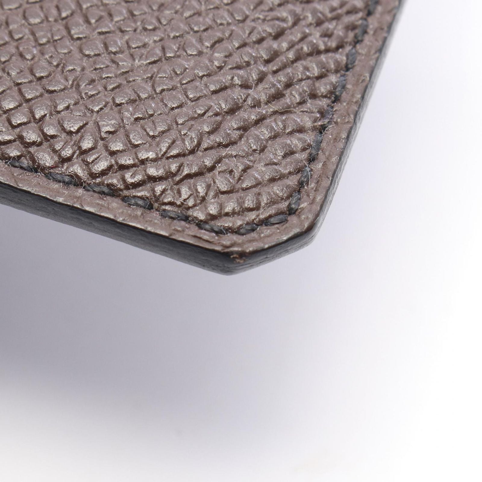 Hermes Card Case City Ebene Gold Black — view 6