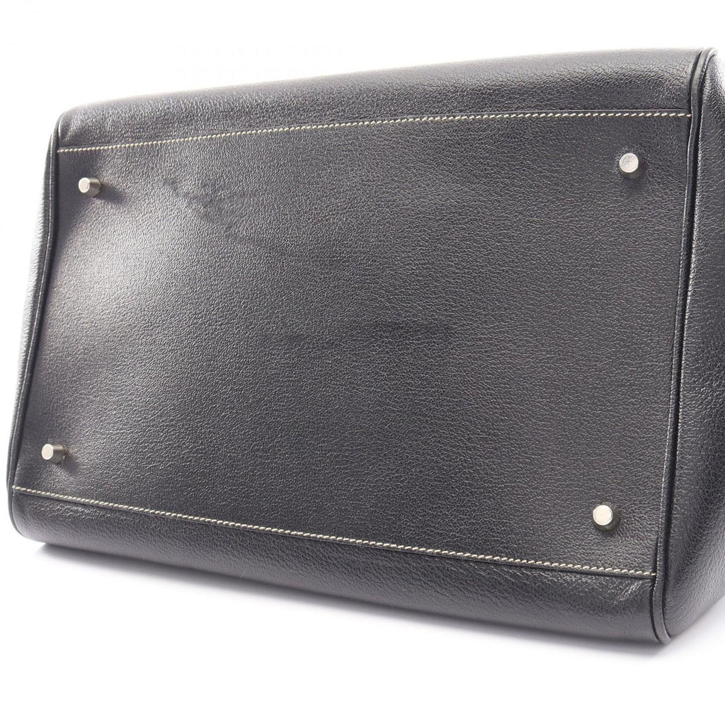 Prada Handbag Doctor's Bag Black Leather — view 7