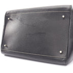 Prada Handbag Doctor's Bag Black Leather — view 7