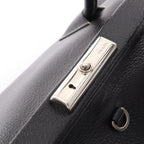 Prada Handbag Doctor's Bag Black Leather — view 5