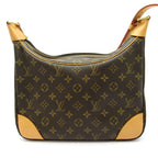 Louis Vuitton Boulogne 30 Monogram Shoulder Bag Brown — view 4