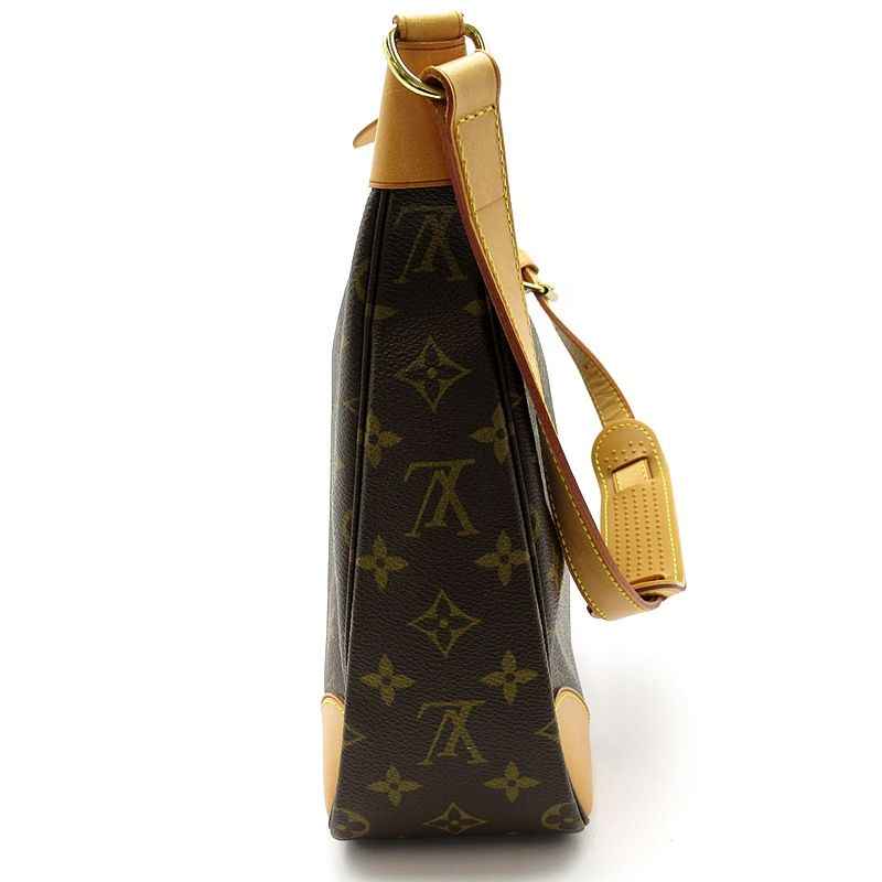 Louis Vuitton Boulogne 30 Monogram Shoulder Bag Brown — view 3