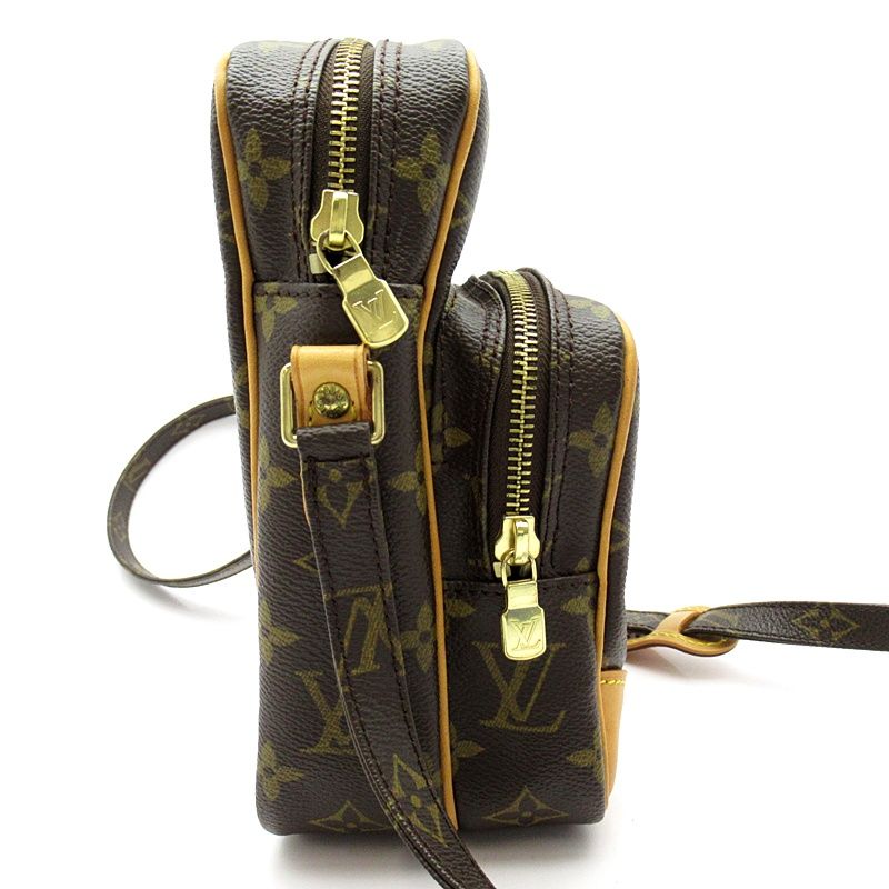 Louis Vuitton Amazon Monogram Shoulder Bag Brown — view 5