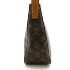 Louis Vuitton Looping MM Monogram Shoulder Bag Brown — view 3