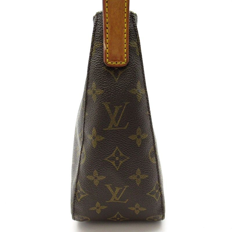 Louis Vuitton Looping MM Monogram Shoulder Bag Brown — view 5