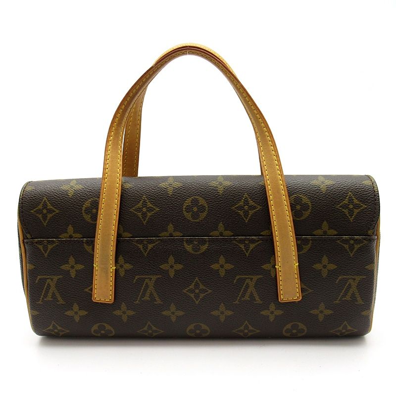 Louis Vuitton Sonatine Monogram Handbag Brown — view 4