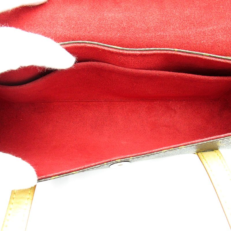 Louis Vuitton Sonatine Monogram Handbag Brown — view 7