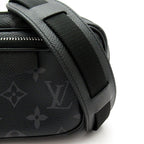 Louis Vuitton Outdoor Pochette Taigarama Monogram Eclipse Shoulder Bag Noir — view 2