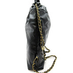 Chanel 22 Small Backpack Calfskin Black — view 3