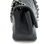 Chanel Mini Quilted Chain Shoulder Bag Lambskin Black — view 5