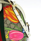 Gucci Ophidia GG Flora Shoulder Bag Supreme Beige — view 2