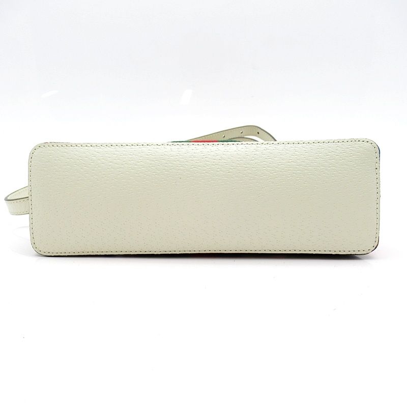Gucci Ophidia GG Flora Shoulder Bag Supreme Beige — view 6