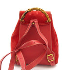 Gucci Bambu Backpack Mini Suede Leather — view 4