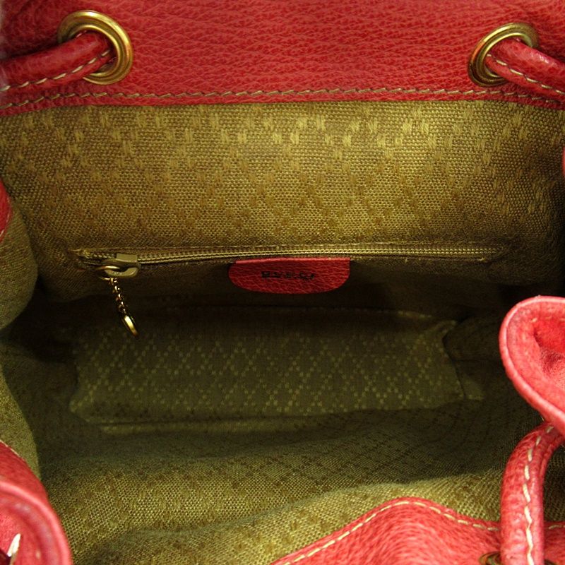 Gucci Bambu Backpack Mini Suede Leather — view 7