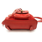 Gucci Bambu Backpack Mini Suede Leather — view 6