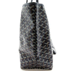 Goyard Saint Louis PM Leather Tote Navy — view 5