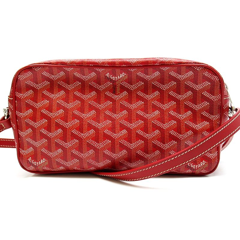 Goyard Cup Vert PM Leather Shoulder Bag — view 4