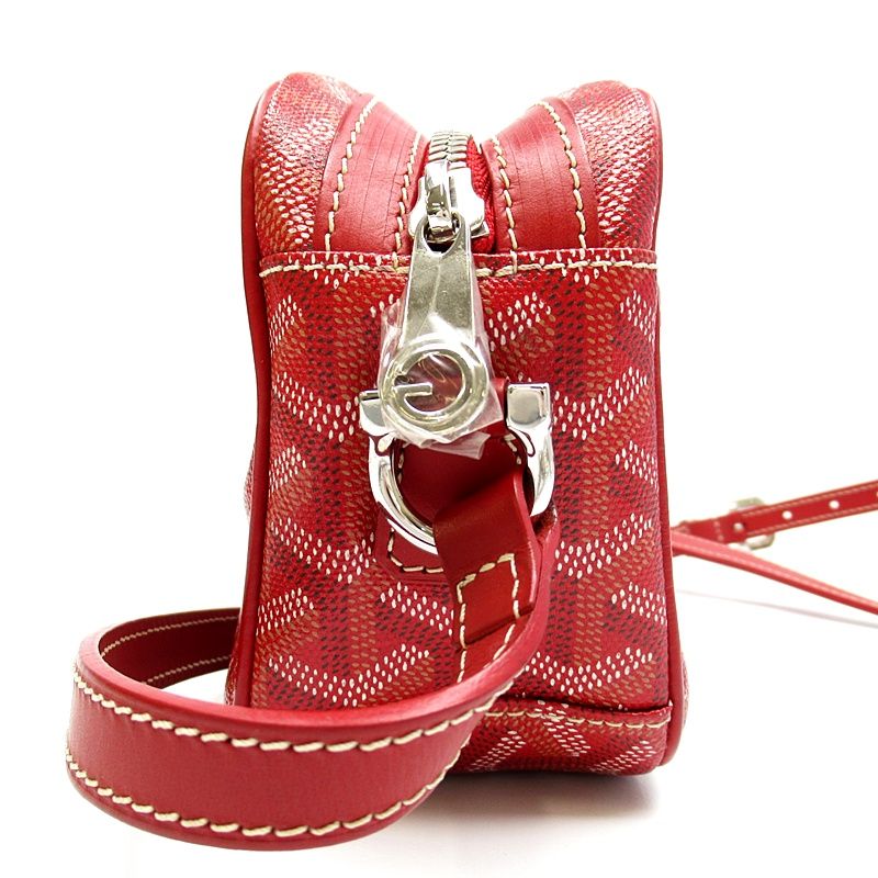 Goyard Cup Vert PM Leather Shoulder Bag — view 5