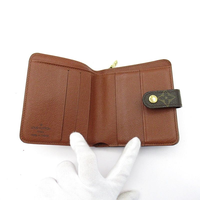 Louis Vuitton Porte-Monnaie Gip Monogram Brown Coin Purse — view 6