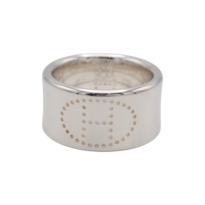 Hermes Eclipse Ribbon GM 52 Ring 925 Sterling Silver — view 2