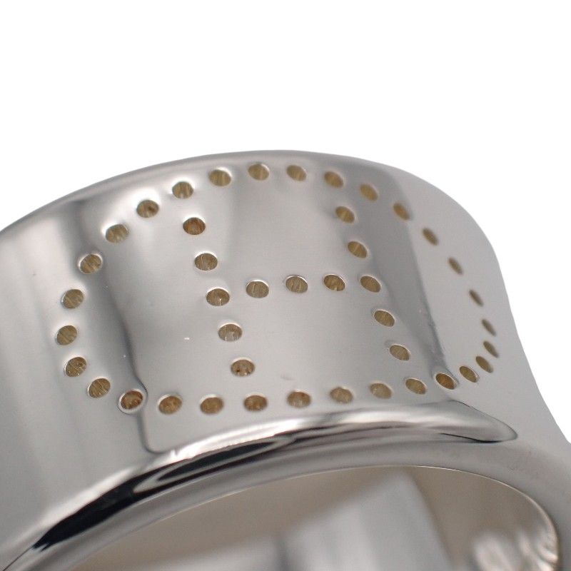 Hermes Eclipse Ribbon GM 52 Ring 925 Sterling Silver — view 6