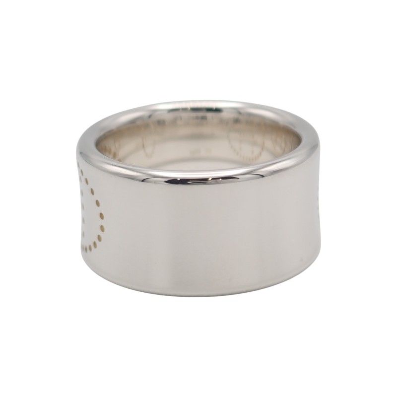 Hermes Eclipse Ribbon GM 52 Ring 925 Sterling Silver — view 3